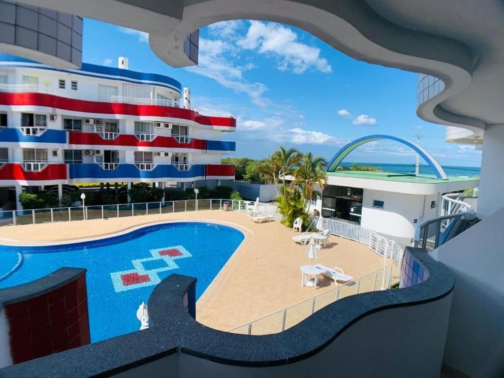 Maravilhoso Apto Com Vista Mar E Piscina-Hb03F Florianópolis Extérieur photo