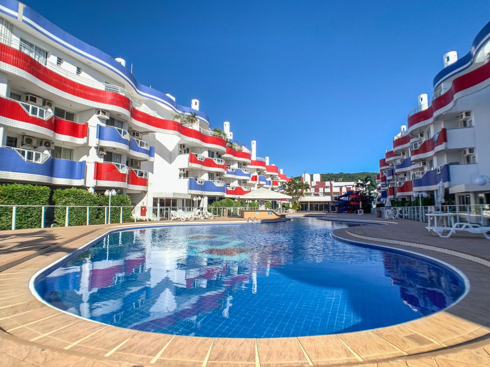 Maravilhoso Apto Com Vista Mar E Piscina-Hb03F Florianópolis Extérieur photo